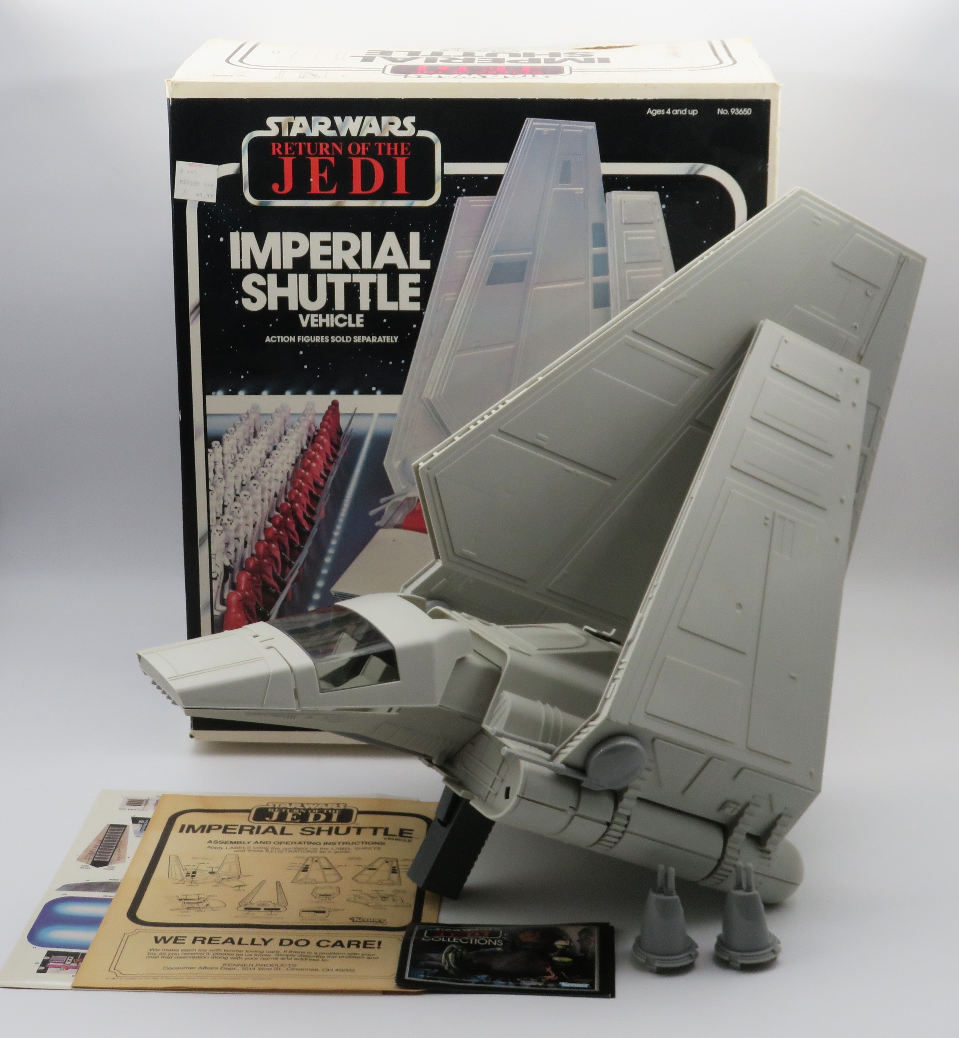 STAR WARS: Return of the Jedi Imperial Shuttle Vehicle - Kenner (1984) Vintage Collectible
